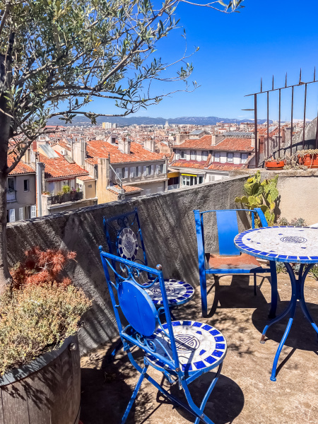 Terrasse commune