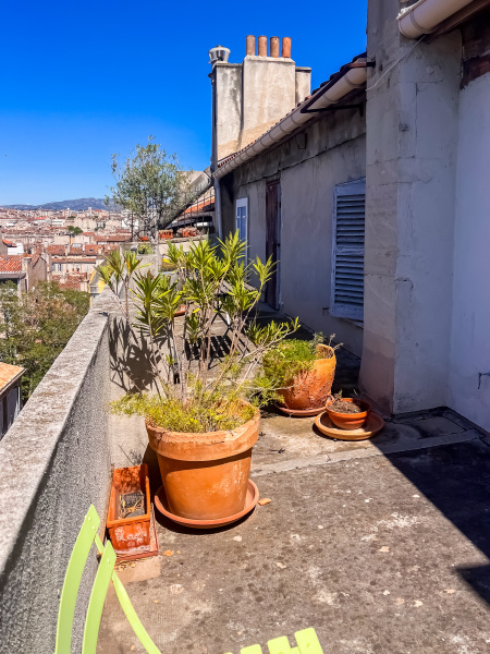 Terrasse commune