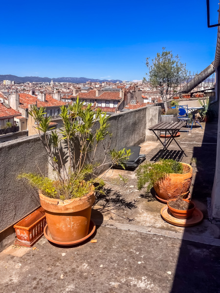 Terrasse commune