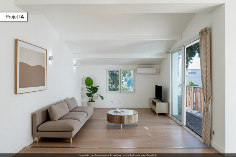 simulation IA décoration salon